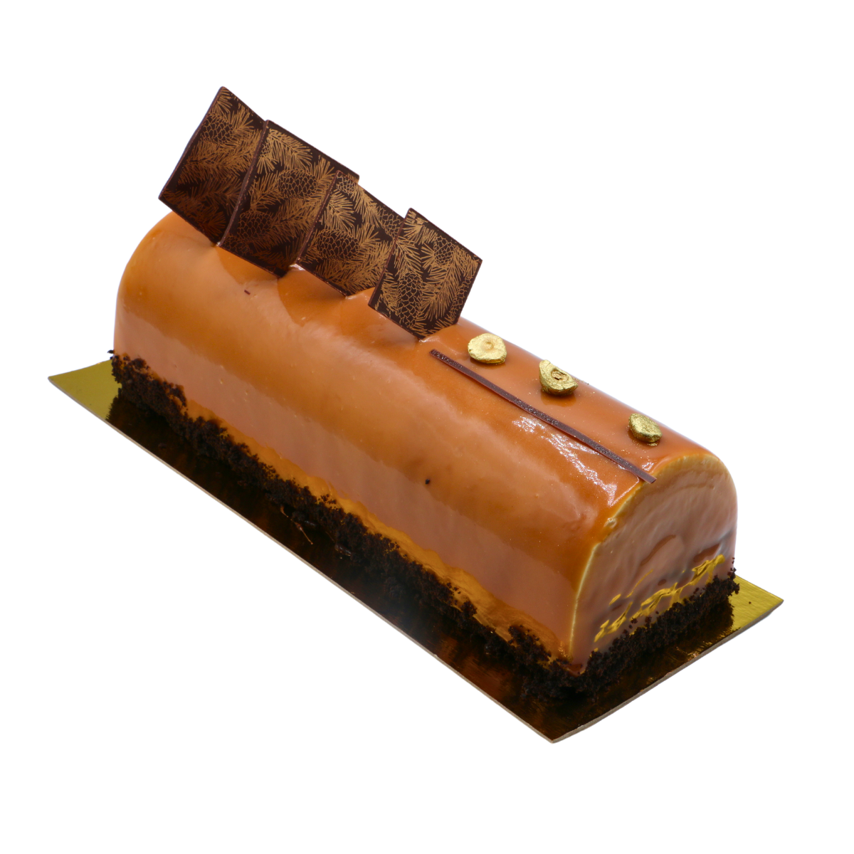 Hazelnut & Lemon Log Cake