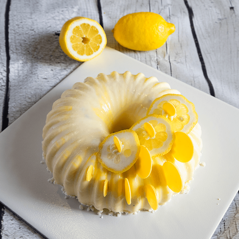 Lemon White Chocolate Cake