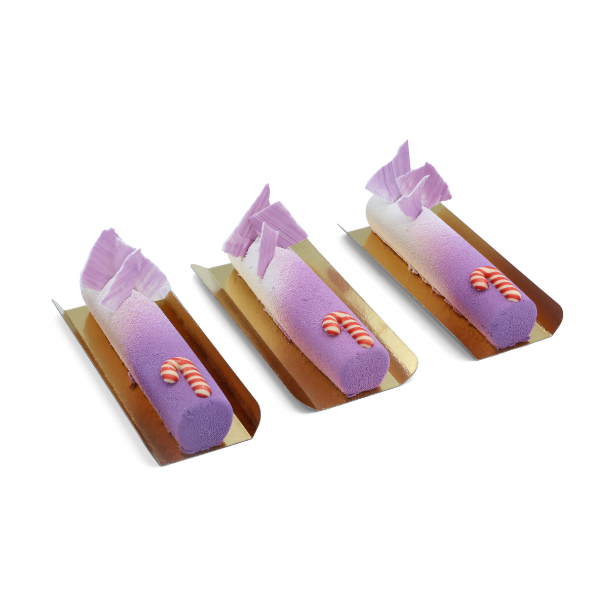 Niagara Ice Wine Blueberry & Chestnut Chiffon Mini Log Cake