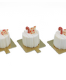 Pear Cinnamon Mini Mousse Cake