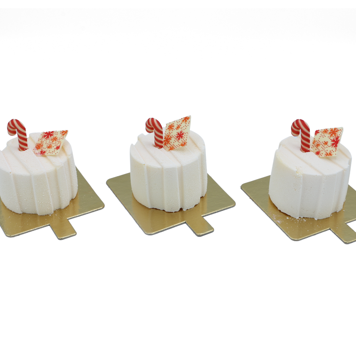Pear Cinnamon Mini Mousse Cake