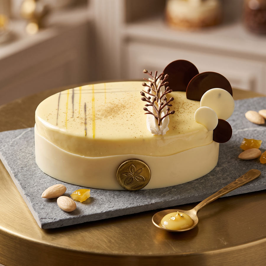 Brazilian Passion Fruit Mousse Cake